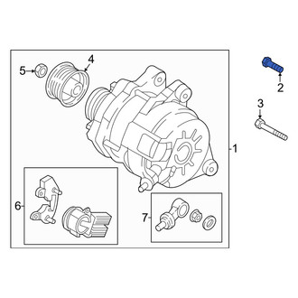 Mazda OE - Upper Alternator Bracket Bolt