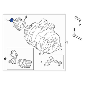 Mazda OE - Alternator Pulley Nut