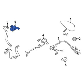 Mazda OE - GPS Navigation System Antenna