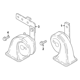 Mazda OE - Electrical - Horn