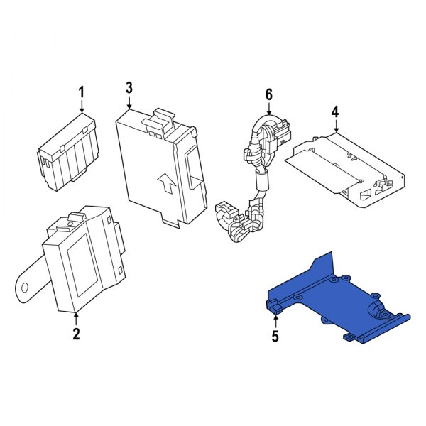 Mobile Phone Control Module Bracket