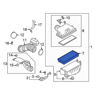Mazda OE - Engine Air Filter