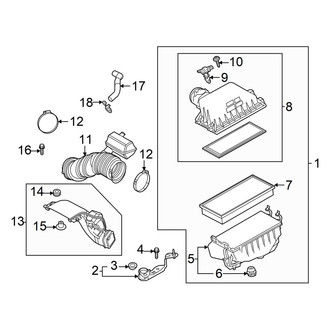 Mazda OE - Engine / Transaxle - Air Intake