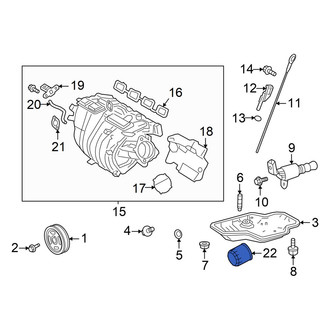Mazda OE - Engine Oil Filter
