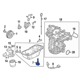 Mazda OE - Engine Oil Level Sensor