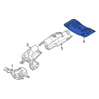 Mazda OE - Rear Floor Pan Heat Shield