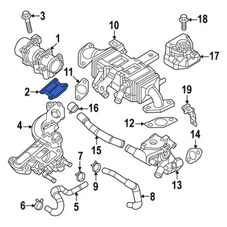 Mazda OE - Exhaust Gas Recirculation (EGR) Valve Gasket
