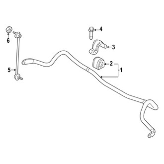 Mazda OE - Front Suspension - Stabilizer Bar & Components