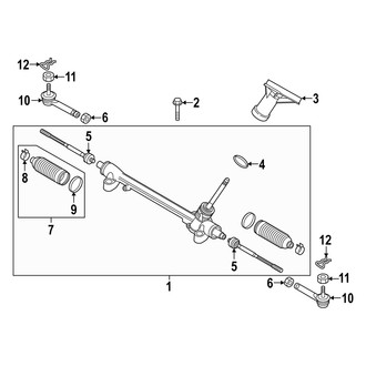 Mazda OE - Steering Gear & Linkage