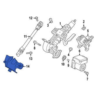 Mazda OE - Steering Coupling Boot