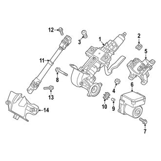 Mazda OE - Steering Column Assembly
