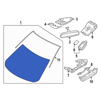 Mazda OE - Front Windshield