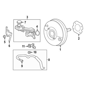 Mazda OE - Cowl - Components on Dash Panel