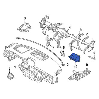 Mazda OE - Left Lower Instrument Panel Air Bag