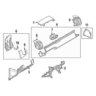 Mazda OE - Instrument Panel Components