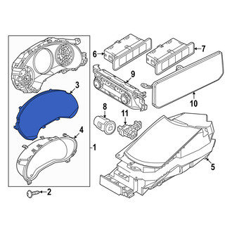 Mazda OE - Instrument Panel Lens