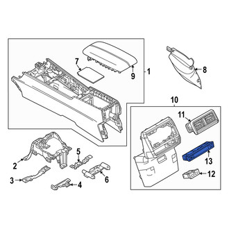 Mazda OE - Seat Heater Switch