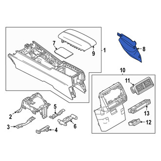 Mazda OE - Front Left Console Panel