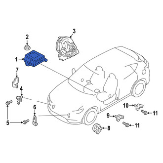 Mazda OE - Air Bag Control Module