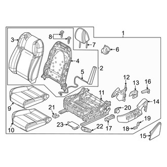 Mazda OE - Front Left Seat