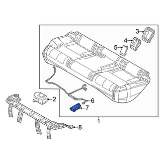 Mazda OE - Rear Seat Air Bag
