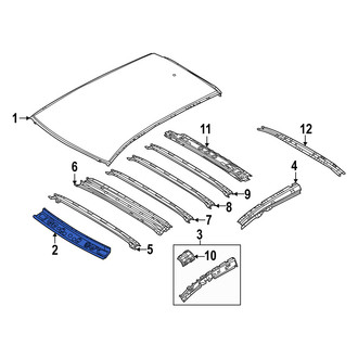 Mazda OE - Front Roof Header Panel