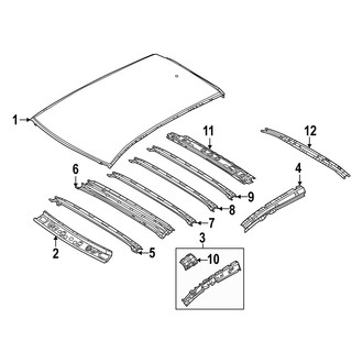Mazda OE - Roof & Components (W/O Panoramic), (2.5 S)