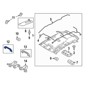 Mazda OE - Front Interior Grab Bar