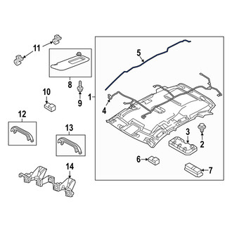 Mazda OE - Rear Liftgate Washer Hose
