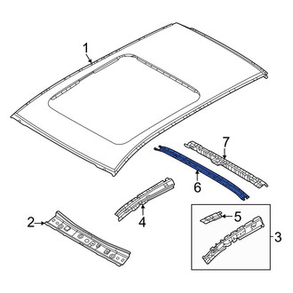 Mazda OE - Roof Panel Reinforcement