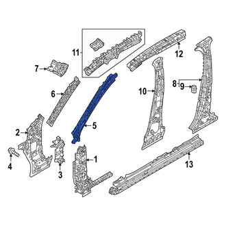 Mazda OE - Left Upper Outer Body A-Pillar