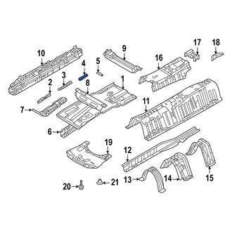 Mazda OE - Floor Pan Reinforcement