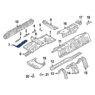 Mazda OE - Floor Side Rail Reinforcement