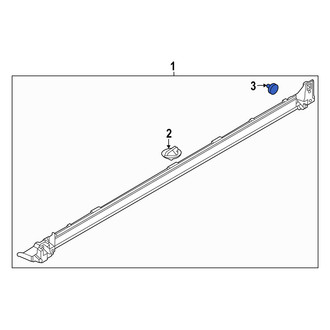 Mazda OE - Rocker Panel Molding Clip