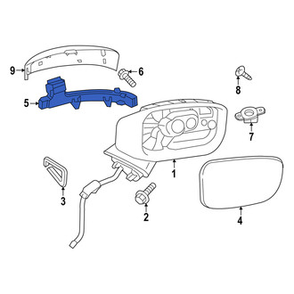 Mazda OE - Front Left Turn Signal Light Assembly