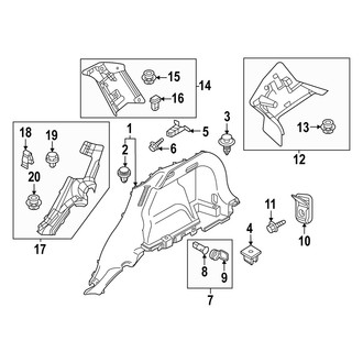 Mazda OE - Quarter Panel - Interior Trim