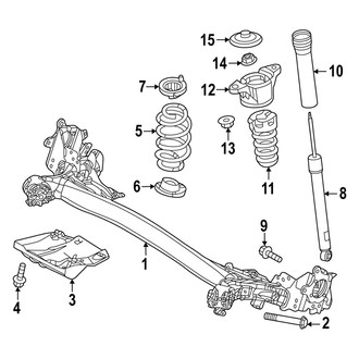Mazda OE - Rear Suspension - Suspension Components
