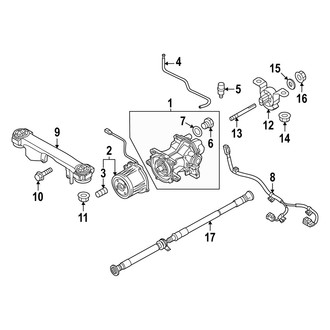 Mazda OE - Rear Suspension - Axle & Differential (2.5 S / 2.5 Turbo)