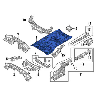 Mazda OE - Rear Floor Pan