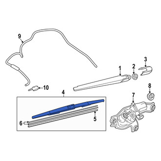 Mazda OE - Rear Wiper Blade