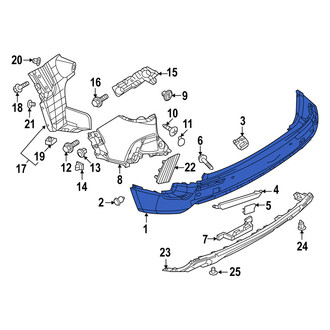 Mazda OE - Front Upper Bumper Cover