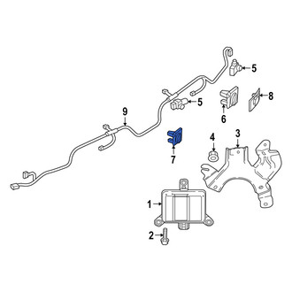 Mazda OE - Rear Right Inner Parking Aid Sensor Housing