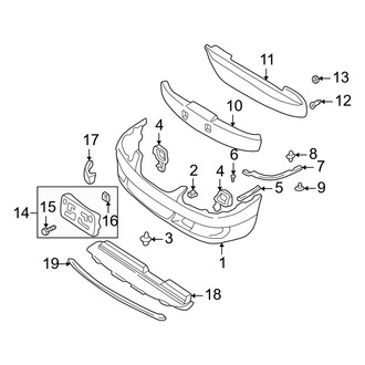Mazda OE - Front Bumper - Bumper & Components