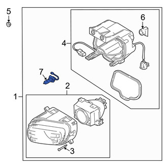 Mazda OE - Front Fog Light Bulb