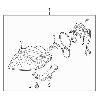 Mazda OE - Front Lamps - Fog Lamps