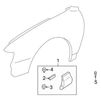 Mazda OE - Fender - Exterior Trim