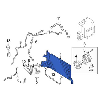 Mazda OE - A/C Condenser