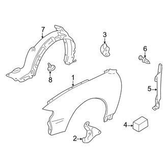 Mazda OE - Fender & Components