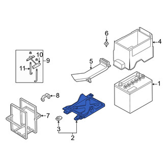 Mazda OE - Battery Tray
