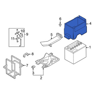 Mazda OE - Battery Cover